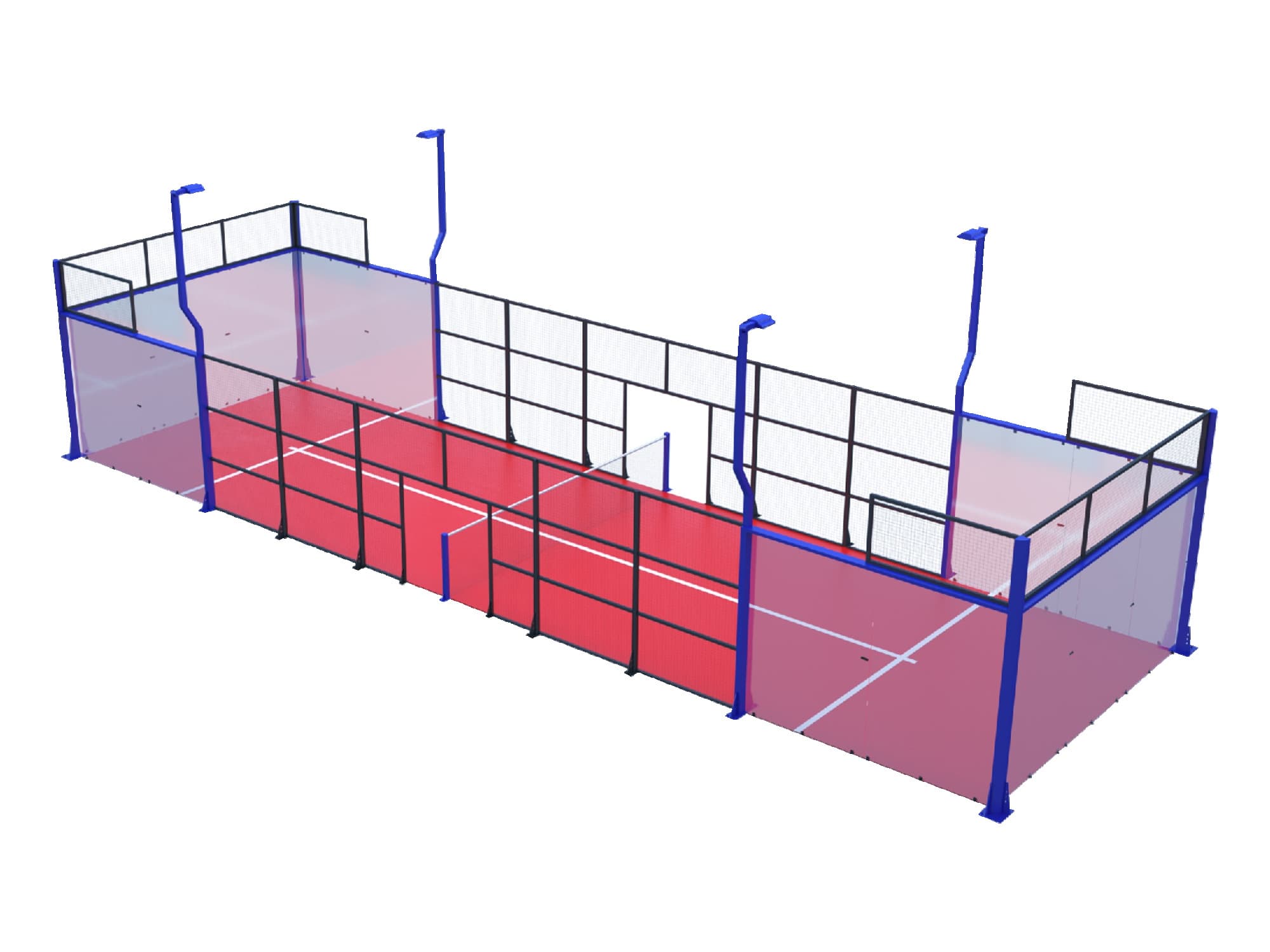 Panoramic, reinforced · render